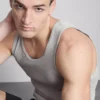 2er-Pack gerippte Tank-Tops
