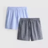 2er-Pack gewebte Shorts