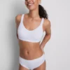 2er-Pack «Love to Lounge»-Bralettes aus Baumwolle