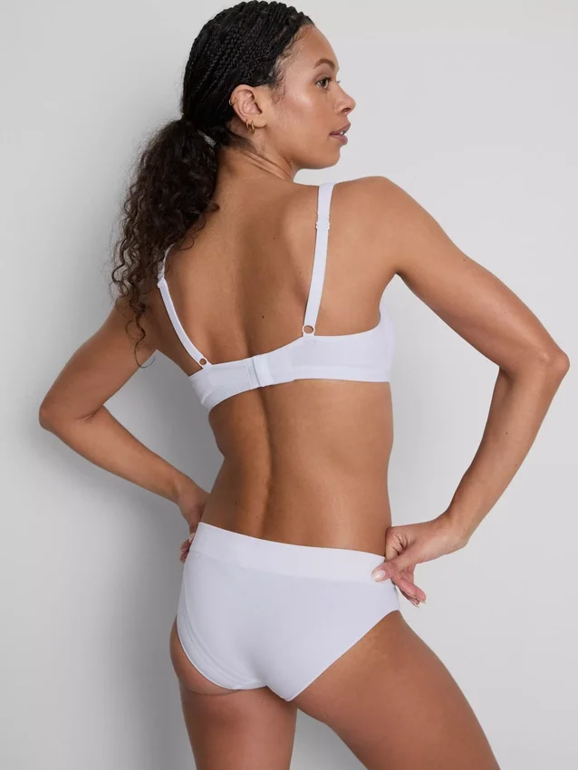 2er-Pack «Love to Lounge»-Bralettes aus Baumwolle