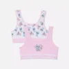 2er-Pack nahtlose Crop-Tops mit Disney-Motiven «Stitch» und «Angel»