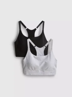 2er-Pack nahtlose Sport-BHs
