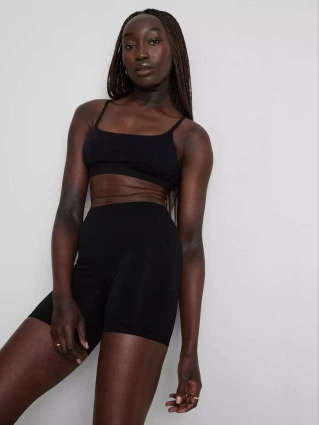 2er-Pack scheuerfreie Shapewear-Shorts