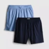 2er-Pack Schlafanzug-Shorts mit Kordelzug