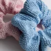 2er-Pack strukturierte Scrunchies
