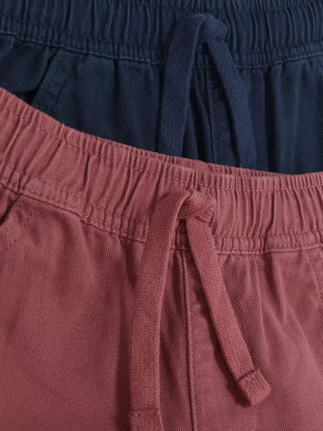 2er-Pack Twill-Hosen