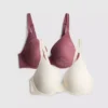 2er-Pack Vollbedeckungs-Spitzen-BHs