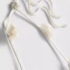3D-Blumen-Triangel-Bikini-Oberteil