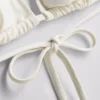 3D-Blumen-Triangel-Bikini-Oberteil