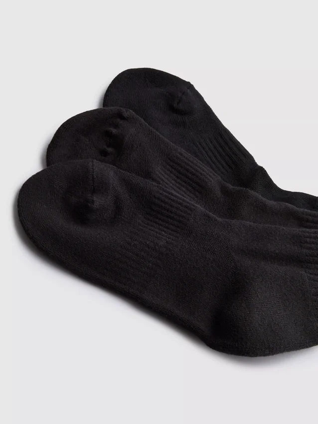 3er-Pack baumwollreiche Crew-Socken