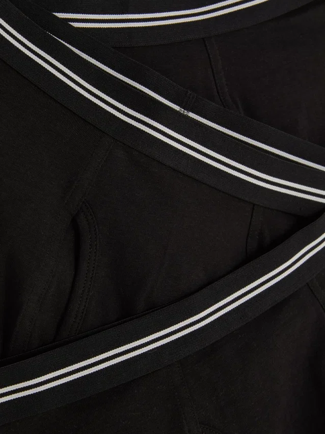 3er-Pack Boxershorts mit gestreiftem Bund