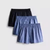 3er-Pack Boxershorts mit Knopfleiste