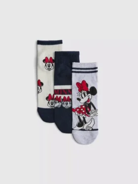 3er-Pack Disney Minnie-Mouse-Knöchelsocken