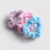 3er-Pack Frottee-Scrunchies