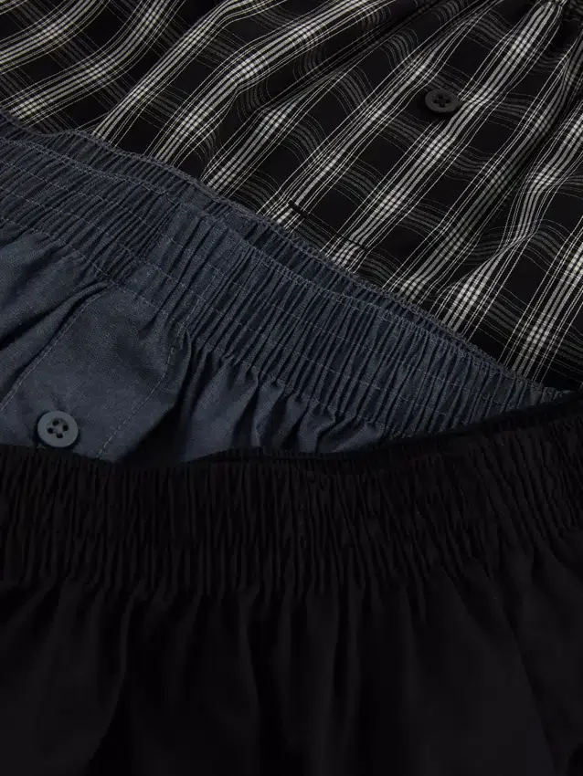 3er-Pack gewebte Boxershorts