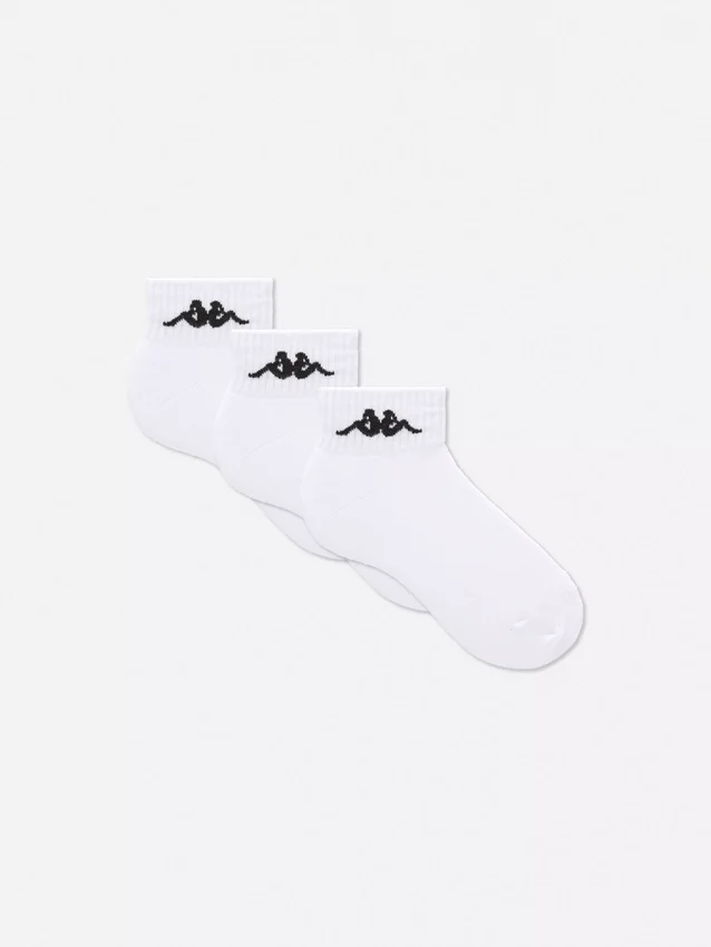 3er-Pack Kappa-Viertelsocken
