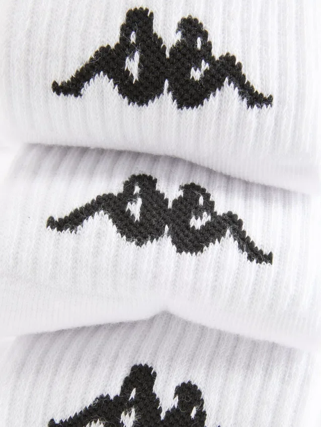 3er-Pack Kappa-Viertelsocken
