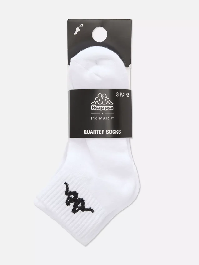 3er-Pack Kappa-Viertelsocken