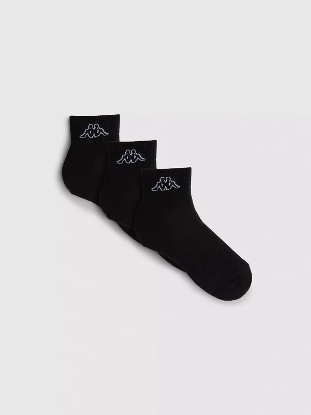 3er-Pack Kappa x Primark Viertel-Crew-Socken