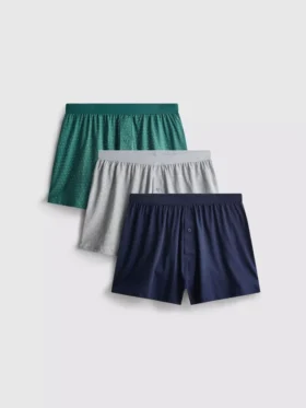 3er-Pack locker sitzende Boxershorts