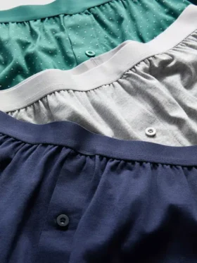 3er-Pack locker sitzende Boxershorts