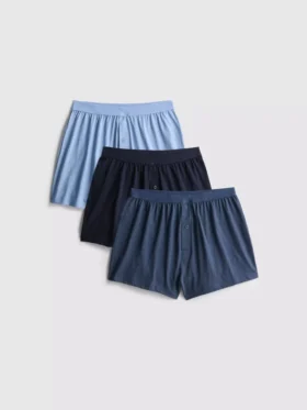 3er-Pack lockere Boxershorts
