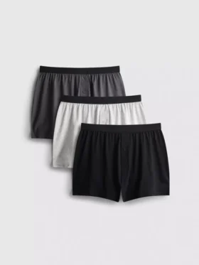 3er-Pack lockere Boxershorts