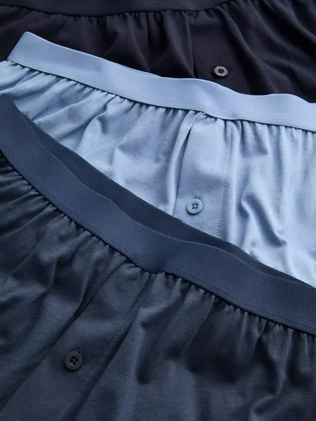 3er-Pack lockere Boxershorts