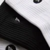 3er-Pack Mikrofaser-Quarter-Crew-Aktiv-Socken