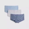 3er-Pack nahtlose Mini-Boyshorts