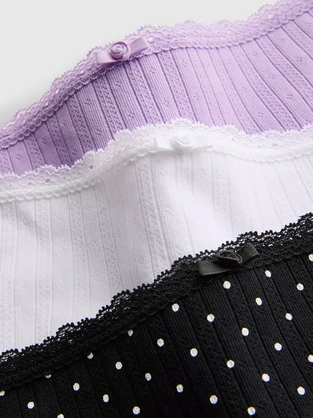 3er-Pack nahtlose Mini-Boyshorts