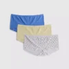 3er-Pack Pointelle-Mini-Shorts für Jungen