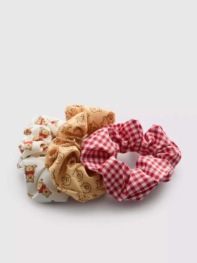 3er-Pack Scrunchies mit Winnie-Puuh-Motiv von Disney