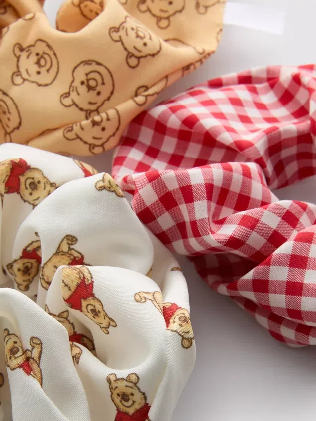 3er-Pack Scrunchies mit Winnie-Puuh-Motiv von Disney