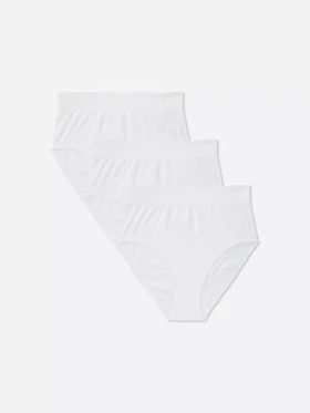 3er-Pack Slips mit hoher Taille