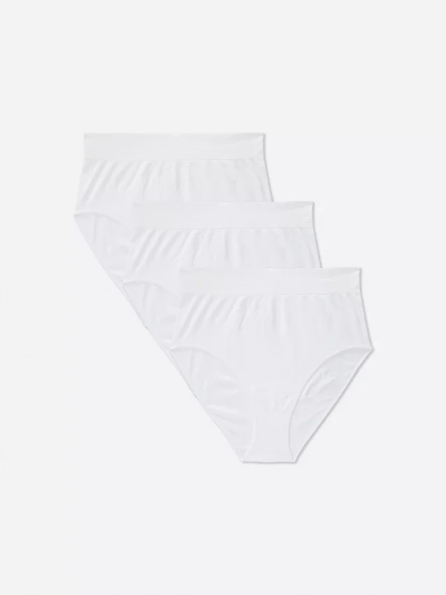 3er-Pack Slips mit hoher Taille