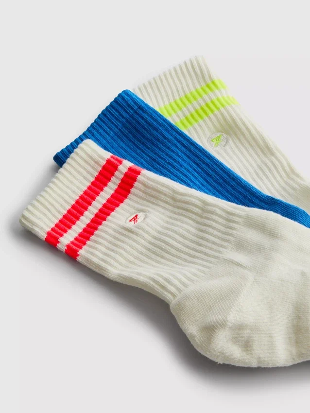 3er-Pack Sport-Crew-Socken