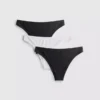 3er-Pack unsichtbare Brazilian-Slips