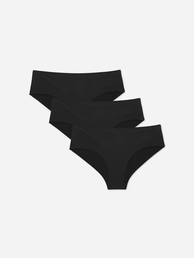 3er-Pack unverzichtbare, unsichtbare Hipster-Slips