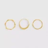 3er-Pack wasserfeste Ringe in gemischtem Design