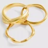 3er-Pack wasserfeste Ringe in gemischtem Design
