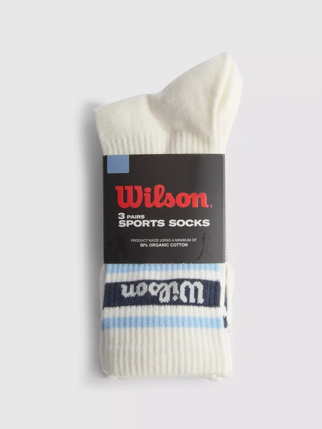 3er-Pack Wilson-Socken