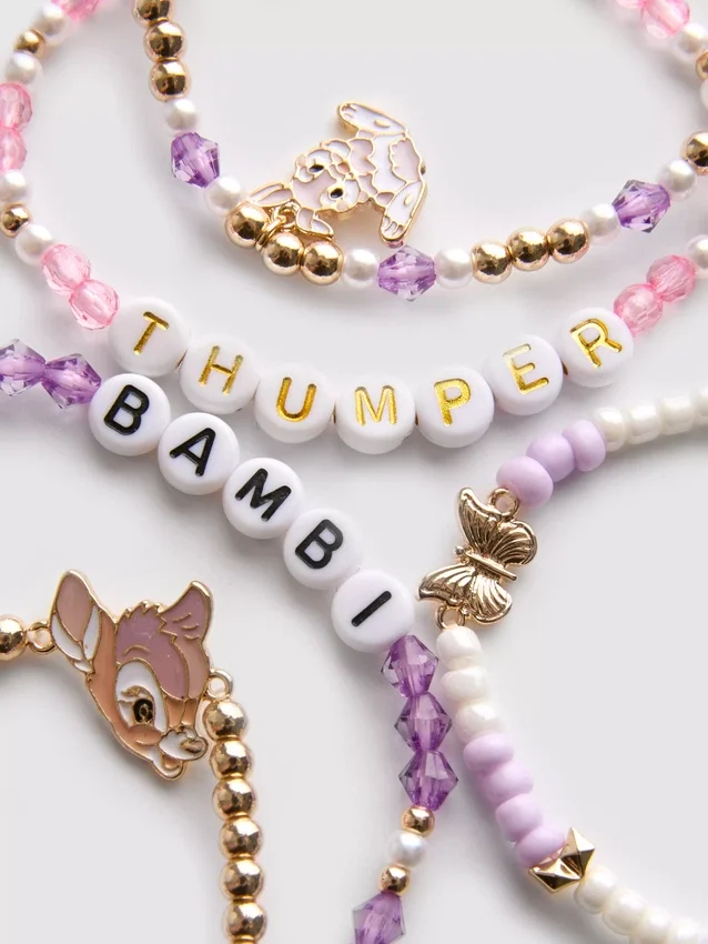 4er-Pack Disney-Bambi-Armbänder