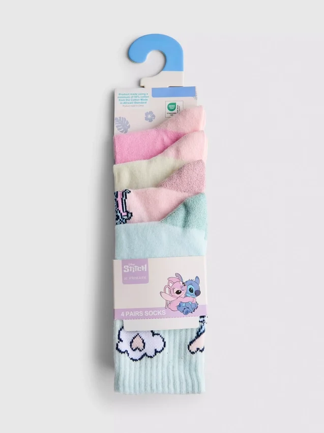 4er-Pack Disney's Stitch-Socken