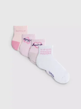 4er-Pack K-Pop-Demon-Hunters-Kurzsocken