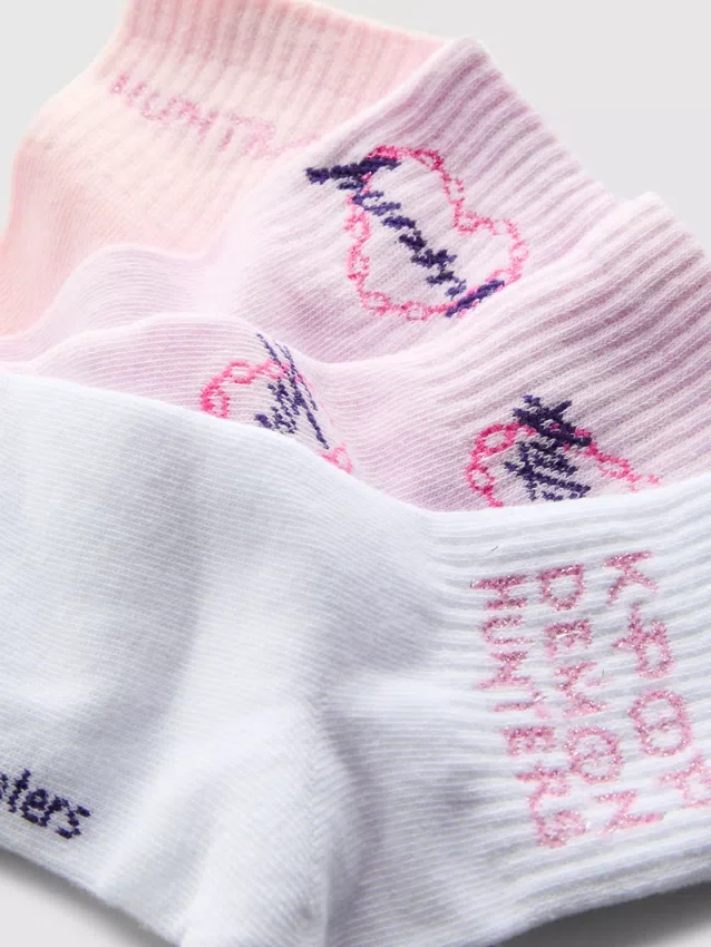 4er-Pack K-Pop-Demon-Hunters-Kurzsocken