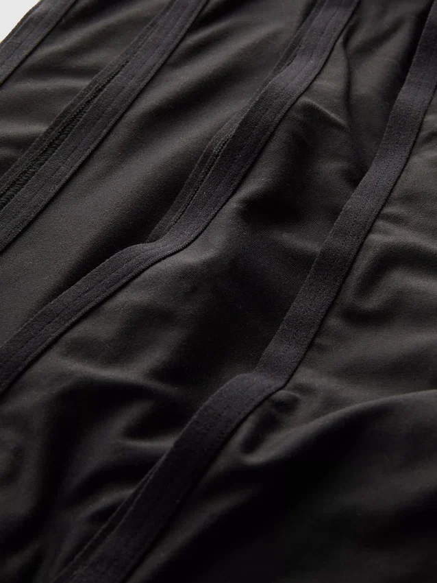 4er-Pack kurze Slips aus Mikrofaser als Shorts