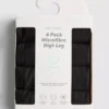 4er-Pack Mikrofaser-Slips mit hohem Beinausschnitt