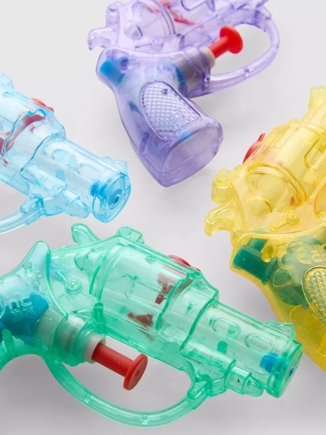 4er-Pack Mini-Wasserpistolen
