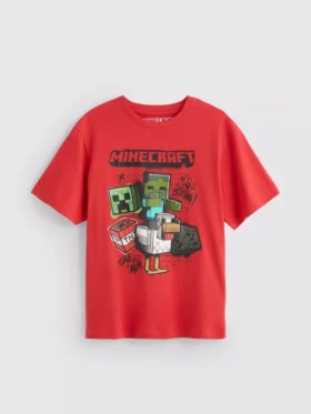 5–15 Jahre | Minecraft-Hemd mit Grafik
